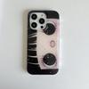 Мультяшный Аниме Сияющие Глаза Милый Чехол для Телефона для IPhone 17 16 15 14 Pro Max Девочка Сверкающие Большие Глаза Задняя Крышка Телефона Capa