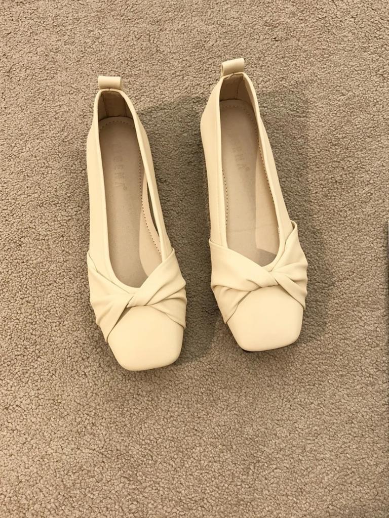 Fashion Gentle Soft Flat Oes Single Casual Women's Oes Andmother Versatile Flat Bot Rubber Outsole