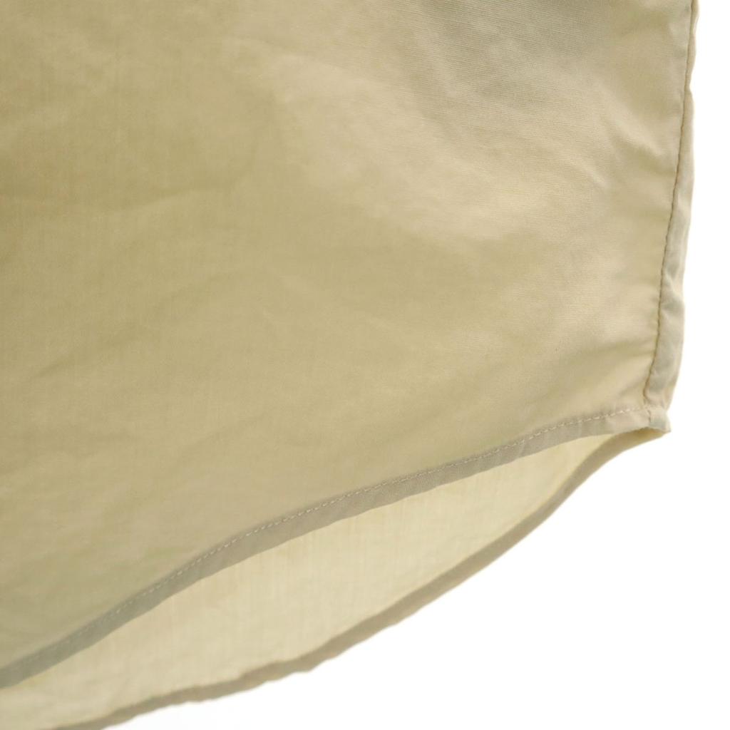 Maison Margiela 16SS Сделано в Румынии Хлопковая рубашка с длинным рукавом 48 бежевая Мужская Б/у