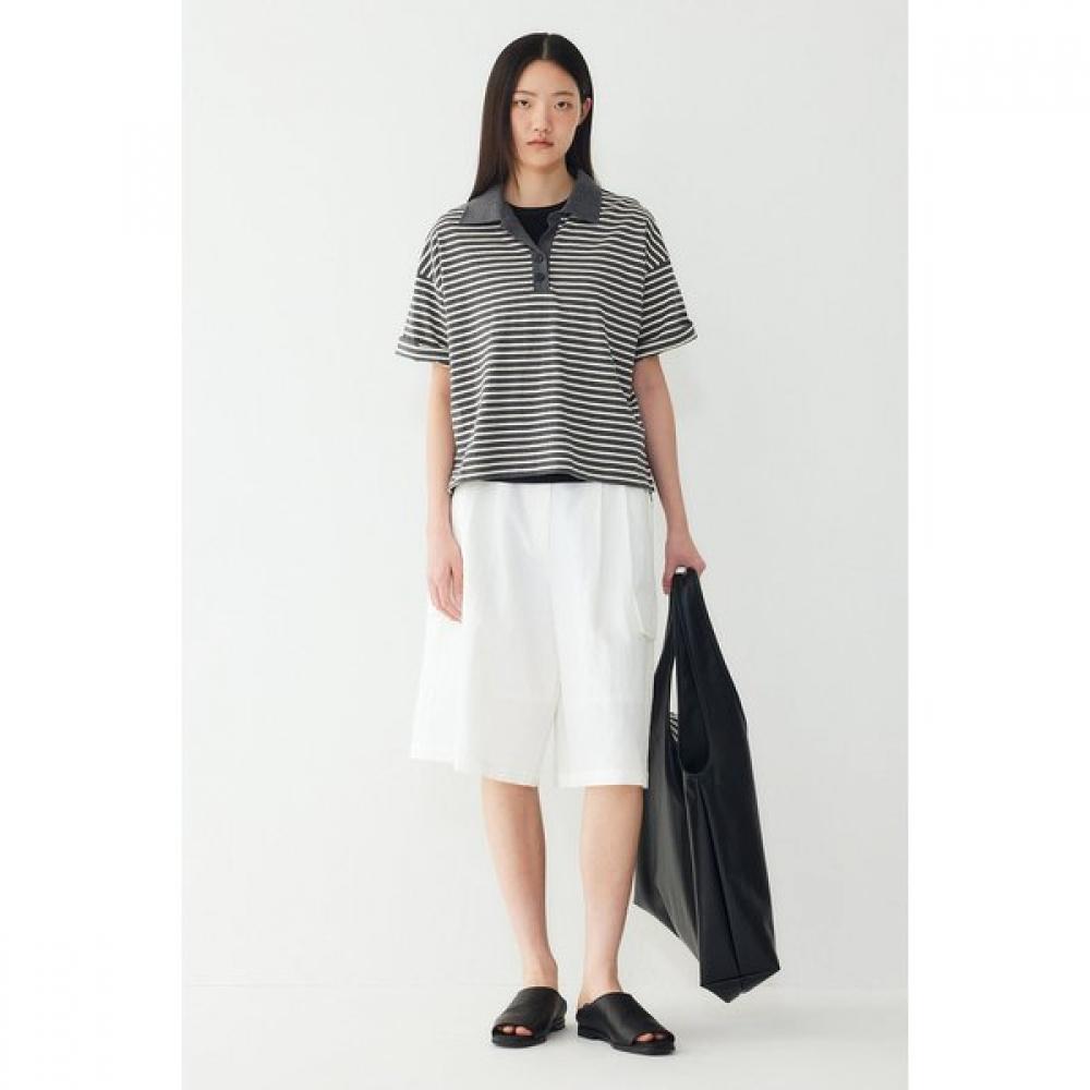 Studio Tomboy Wide Fit Cargo Bermuda Pants 9176231985 