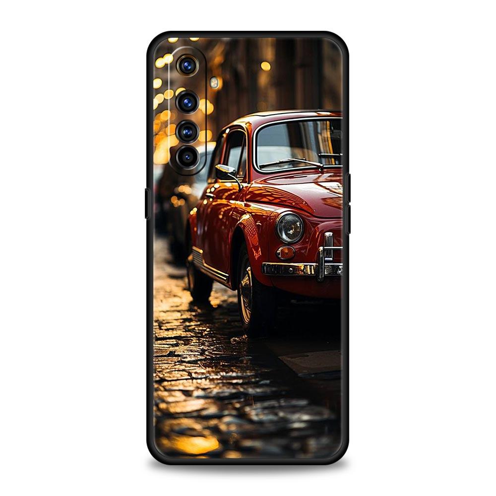Классический Винтажный Старый Ретро Автомобиль Чехол Для Realme 12 11 10 9 8 5G 7 6 GT5 GT3 GT2 Pro C21 C25 C35 Для Realme GT Neo 2 3 3T 5 Чехол