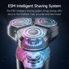 Электробритва Enchen X2 ESM Умная система бритья 360 ° Плавающая 3 режущая головка IPX7 Водонепроницаемая электробритва для влажной и сухой уборки
