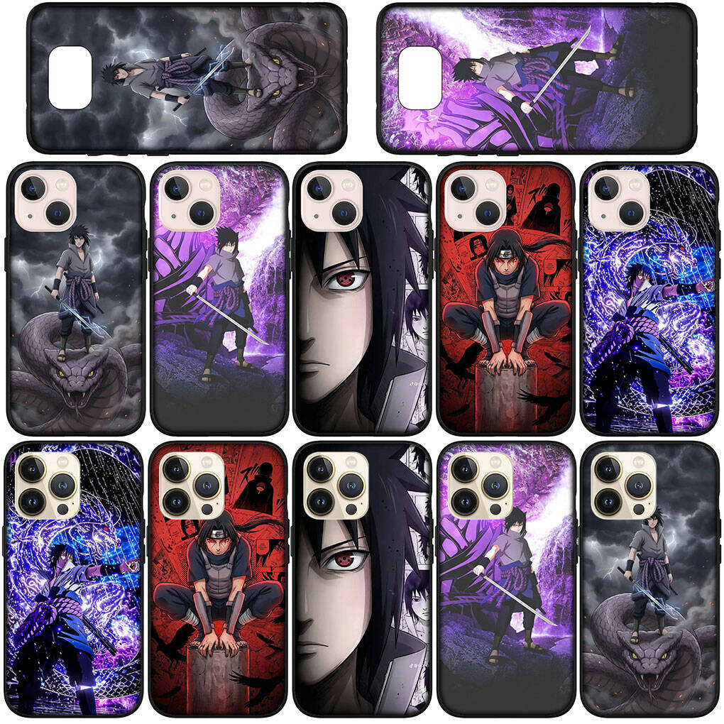 Phone Case for iPhone 17 15 16 Plus Redmi Note 14 12 11 13 Pro Max Huawei P30 P20 Lite OPPO A60 A40 A80 A38 A54 A17 Sasuke Uchiha Poster Narutos Cover