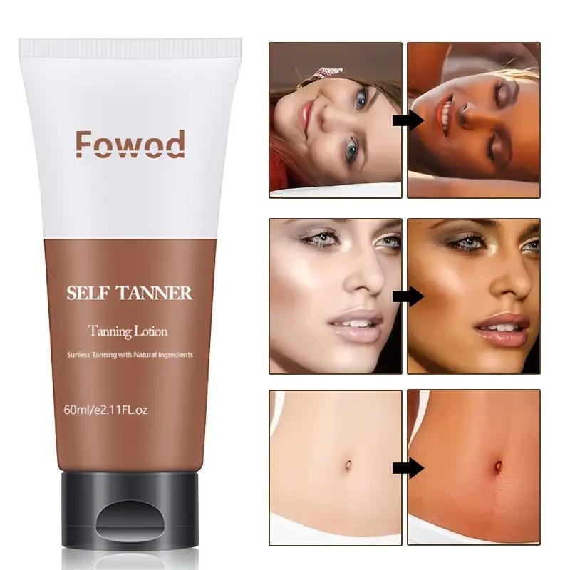 Интенсивный гель для загара Натуральный крем-ускоритель загара Коричневый гель для загара для соляриев и загара на открытом воздухе