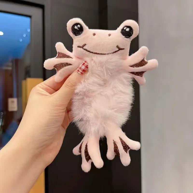 Животное Милый Плюшевый Эластичные Резинки для Волос Украшение для Волос Скранчи Мода Женщина Девушка Аксессуары для Волос Мультяшный Панда Кошка Кролик Лягушка