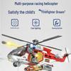 Sam's Multifunctional Rescue Helicopter Toy with Water Spray Feature for Kids