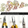 75Pcs Fastener 6-10Mm Spring Clip Fuel Water Line Hose Pipe Air Tube Clamps Fuel Water Tube Clamps Fastener