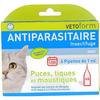 Vetoform Antiparasitaire Puces Tiques Et Moustique 6 Pipettes