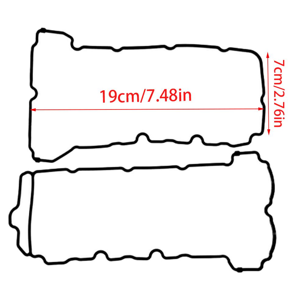 VS50726R 12566250 12591200 12591203 VS50500 Engine Valve Cover Gasket Set for GMC 2004-2007 CADILLAC CTS 3.6L
