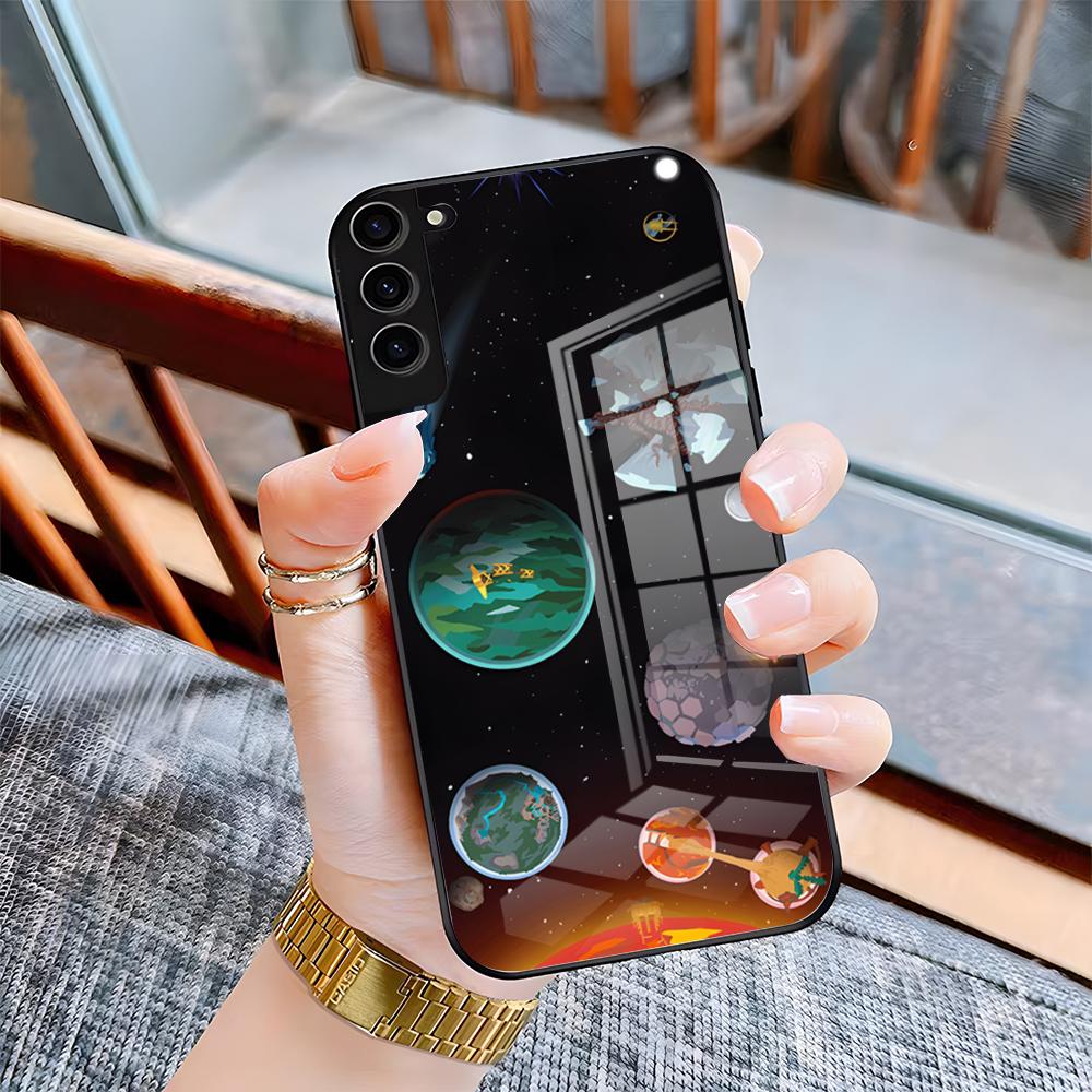 Чехол для телефона O-Outer W-Wilds Game для Samsung S26 S25 Plus S20 S20 Plus S22 Ultra S23 FE S21 Plus S21 Ultra Стеклянная крышка