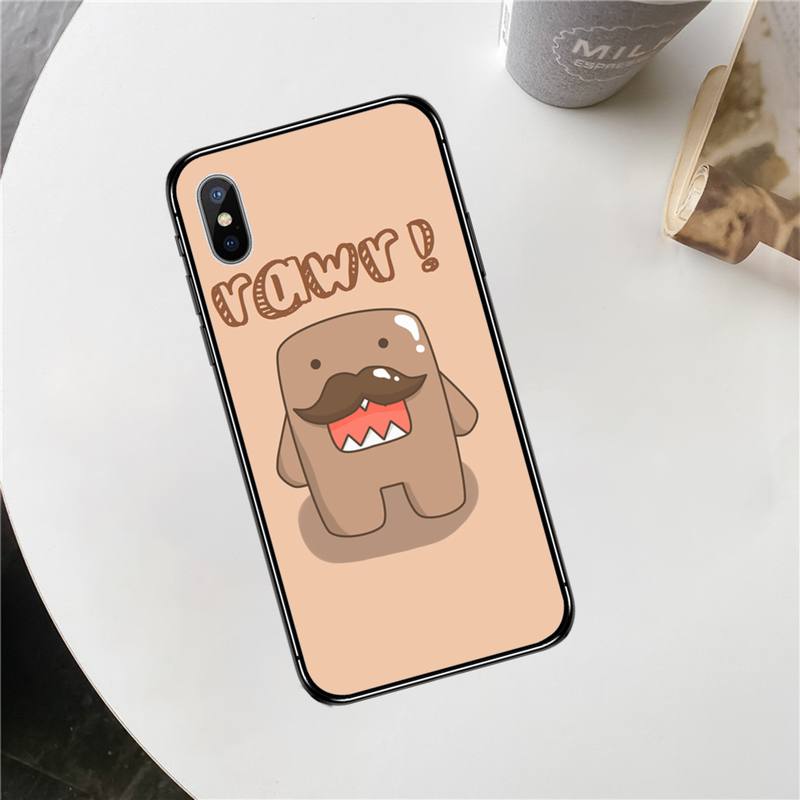 Чехол для телефона с милым рисунком Domo-kun japan для iPhone 12 11 13 7 8 6 s plus x xs xr pro max mini shell