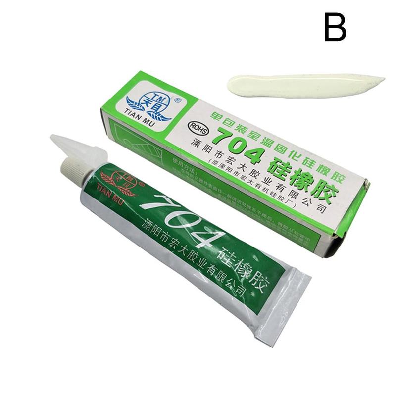 Silicone Adhesive Sealant Resistant Electronic Insulation Glue Non-toxic High Temperature Black White Insulation Glue