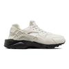 Nike Кроссовки Huarache Run GS Light Bone Black для детей Белый Металлик-Серебристый Университетский Золотой DQ1103-001
