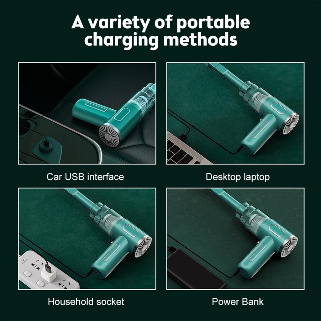 29000 Па ручной пылесос мощный беспроводной автомобильный пылесос для автомобиля офис для шерсти домашних животных небольшой ручной пылесос воздуходувка