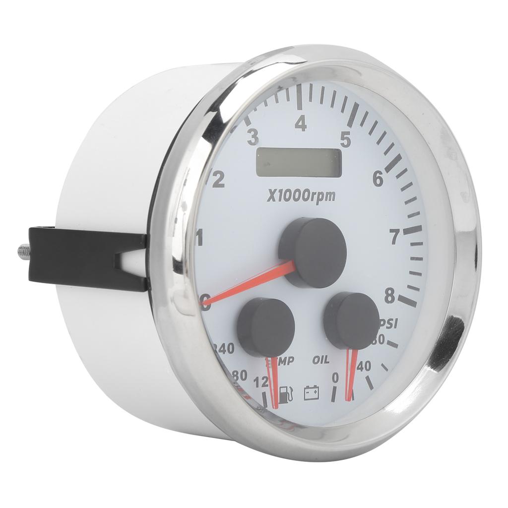 85-мм 3-в-1 Многофункциональный датчик давления масла и температуры 8000 об/мин для 8–16 В Отправка в Автодома, Яхты, Мотоциклы