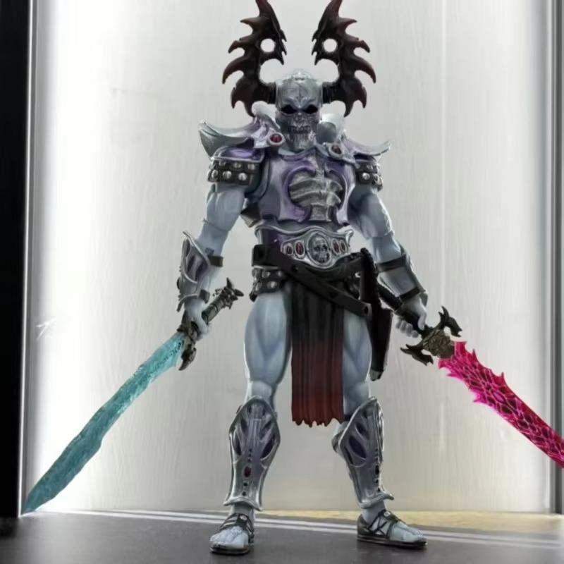 In Stock Savage Crucible Purgatory Double Sword Wolf Personality Warrior Action Figure Fantasy Model Collection Ornament Gift