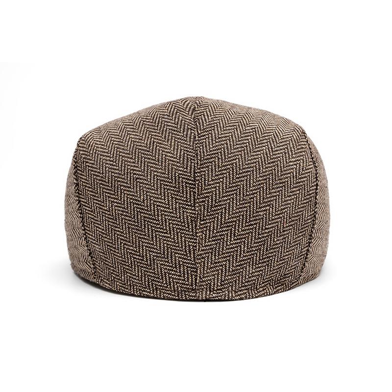 Мужская классическая британская кепка газетчика, берет из искусственной шерсти, ретро-кепка