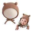 Bear Ear Hat for Girls and Bear Cold Weather Foldable UV Heatstroke Perfect for Sun Cute and Gift Wrapping Available Number [lua Citron] Babies, Boys,