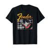 Клетчатая футболка Fender Retro Vintage Guitar