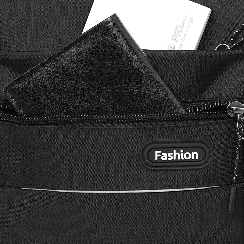 Универсальная сумка кроссбоди из Оксфорда - Мужская деловая повседневная сумка-слинг для предметов первой необходимости для ежедневных поездок