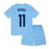 Manchester City FC Boys Doku 11 Sublimated Short Pyjama Set