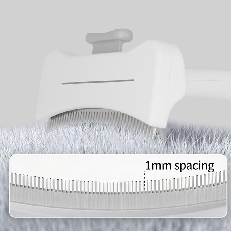 Pet Hair Removal Comb Macaron Simple Pet Hair Removal Knife Hair Removal Comb Curved Pet Dog Hair Removal Comb