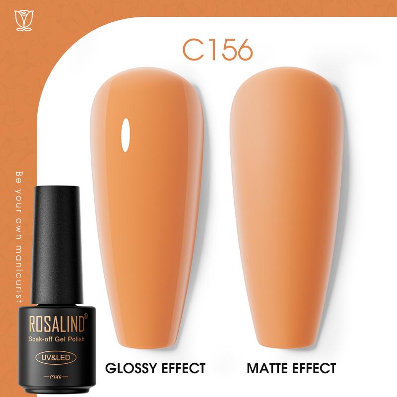 ROSALIND Лазерный верхний слой гель-лака для ногтей Яркий полуперманентный отмачиваемый УФ-лак для ногтей Многоцветный гель-лак Гибридный для дизайна ногтей Светодиодная/УФ-лампа