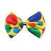 Circus Tie and Bow Set Costume Accessories Neck Dot Pattern Bowtie Necktie for Cosplay