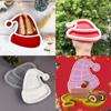 1 шт. Рождественские силиконовые формы из смолы для эпоксидной смолы, форма для смолы в виде шляпы Санты, контейнер для хранения, форма для глины, гипса, цемента