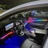Универсальный светодиодный светильник Symphony Car Ambient Light 64 RGB Color Car Interior Acrylic Light Guide Decoration Atmosphere Light 18/10/6 в 1