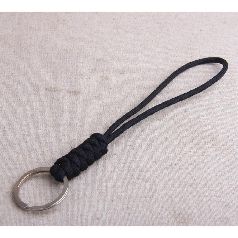 Комбинированный цветной узел для мобильного ремешка, креативный короткий плетеный ремешок, чехол для мобильного телефона, брелок для ключей, может быть съемным, веревка с защитой от потери