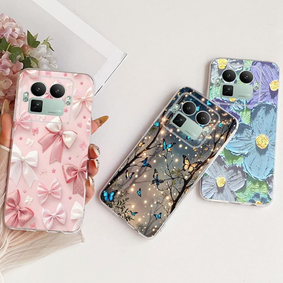 For Realme GT 8 Pro RMX5210 Phone Case On Realme GT8 Soft Clear Silicone Back Cover Butterfly Dragon New Fashion Shockproof Capa
