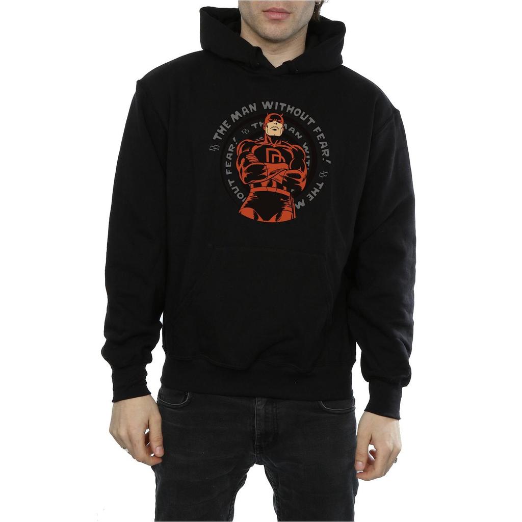 Marvel Mens Daredevil Spiral Hoodie