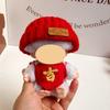 [Cloth  Only] Doll New Year Set Clothes for Plush Dolls,New Year's Lucky Belly Band + Hair Clip+Lion Dance Headgear.