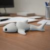 Mini Simulation Animal Multi-Joint Movable Marine Animal Model Creative Whale Figurine  Collection