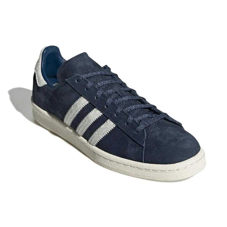adidas Кроссовки унисекс Campus 80s Snake Skin Collage, темно-синяя обувь, белый, синий GY0406