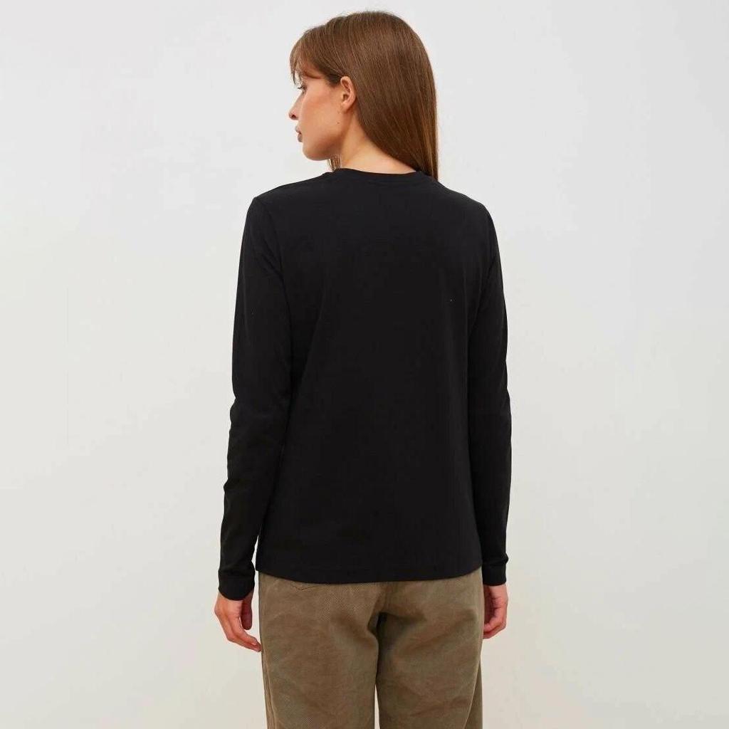 Футболка с длинным рукавом Beiyingni весна-осень, женская, однотонная, хлопковая, мягкая, с круглым вырезом, женская, высококачественная, повседневная, базовая футболка