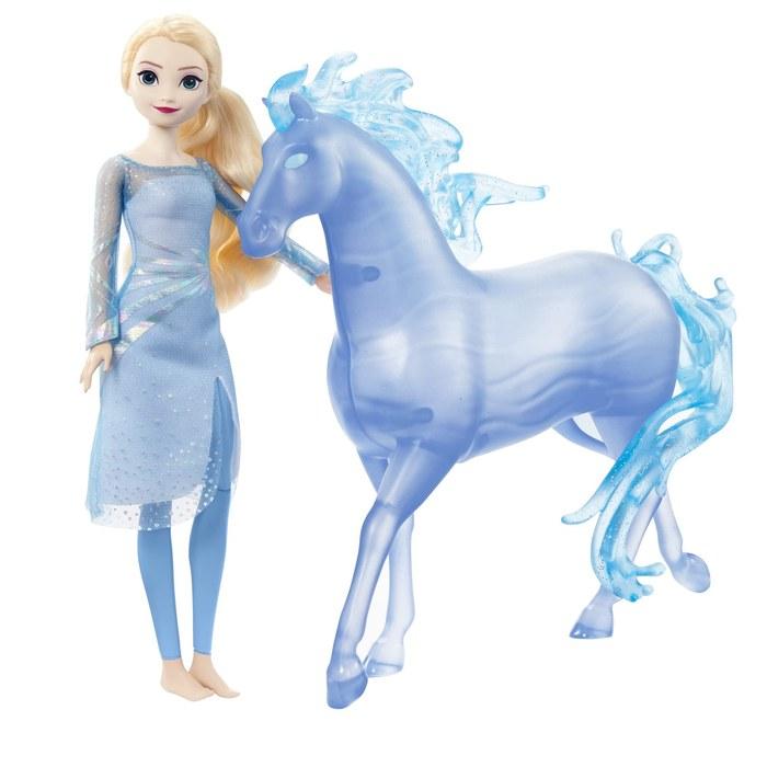 Mattel Disney Холодное Сердце Эльза/Нокк [Кукла с Транспортным Средством]HLW58 [Эльза и Нокк] 43,18 x 8,89 x 32,46 см