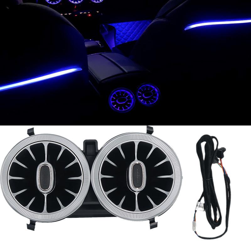 64 Color For Mercedes-Benz New A Class/New B Class/ CLA /GLB/GLA W177 Rear Turbo Air Vent Outlet Original car Replace