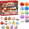 Fidget Mystery Dumplings Toy Soft 24-Day Countdown Calendar  for Kids&Adults