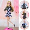 1 Set Newest Doll Accessories Kids Gift Toy Dolls Skirt Casual Wear Plush Coat Girl Clothes