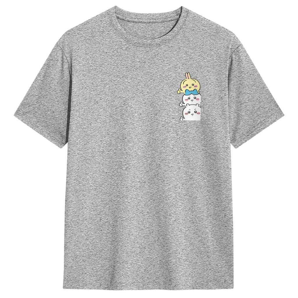 Chiikawa T Shirt Summer Awesome T-Shirts Cotton Leisure Tshirt For Man Short Sleeve Design Clothes