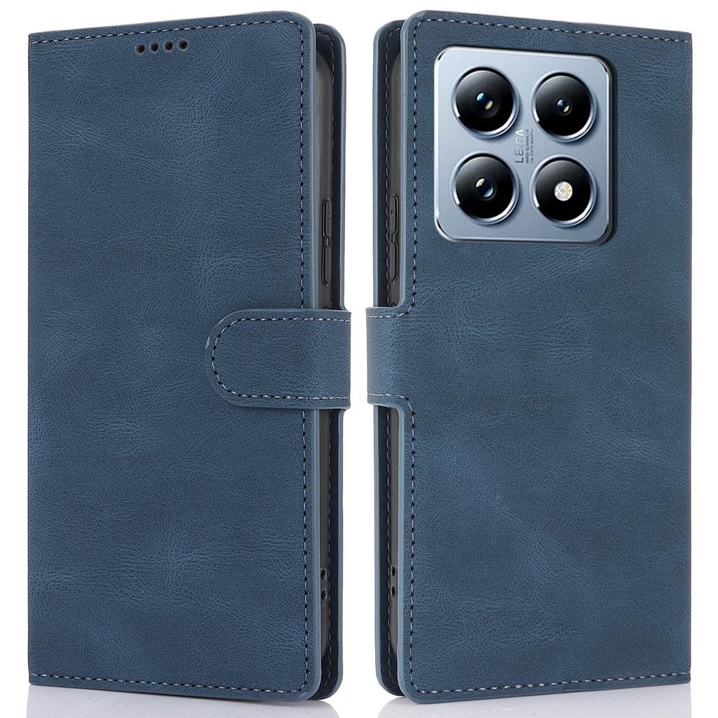 Для Xiaomi 14T Pro Чехол из ПУ кожи Чехол для телефона с кошельком Подставка Вид