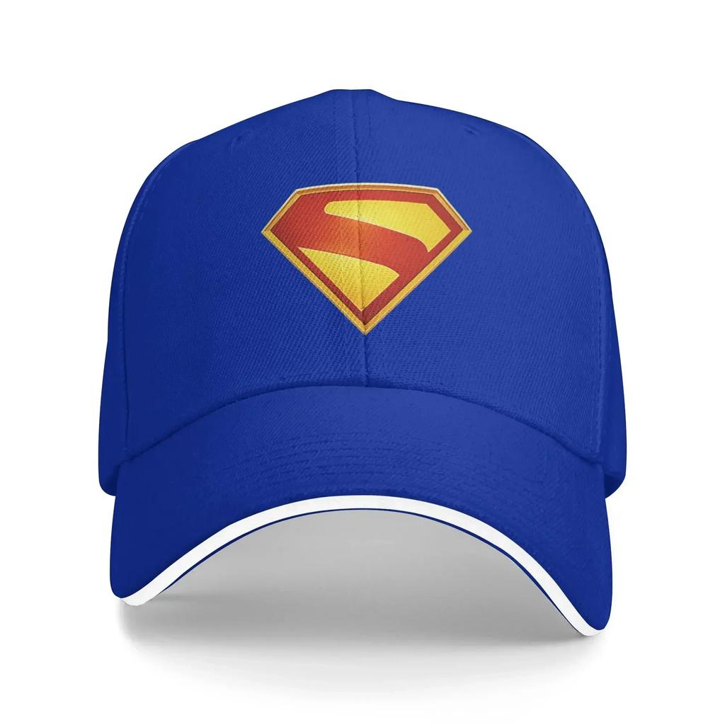 Supermans Logo Baseball Cap Outdoor Sport Wholesale Trucker Hat Men Adult Street Style Print Baseball Caps