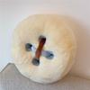 Plush Bunny Fur Throw Pillow For Couch Nap Support Decorative Home Accessory