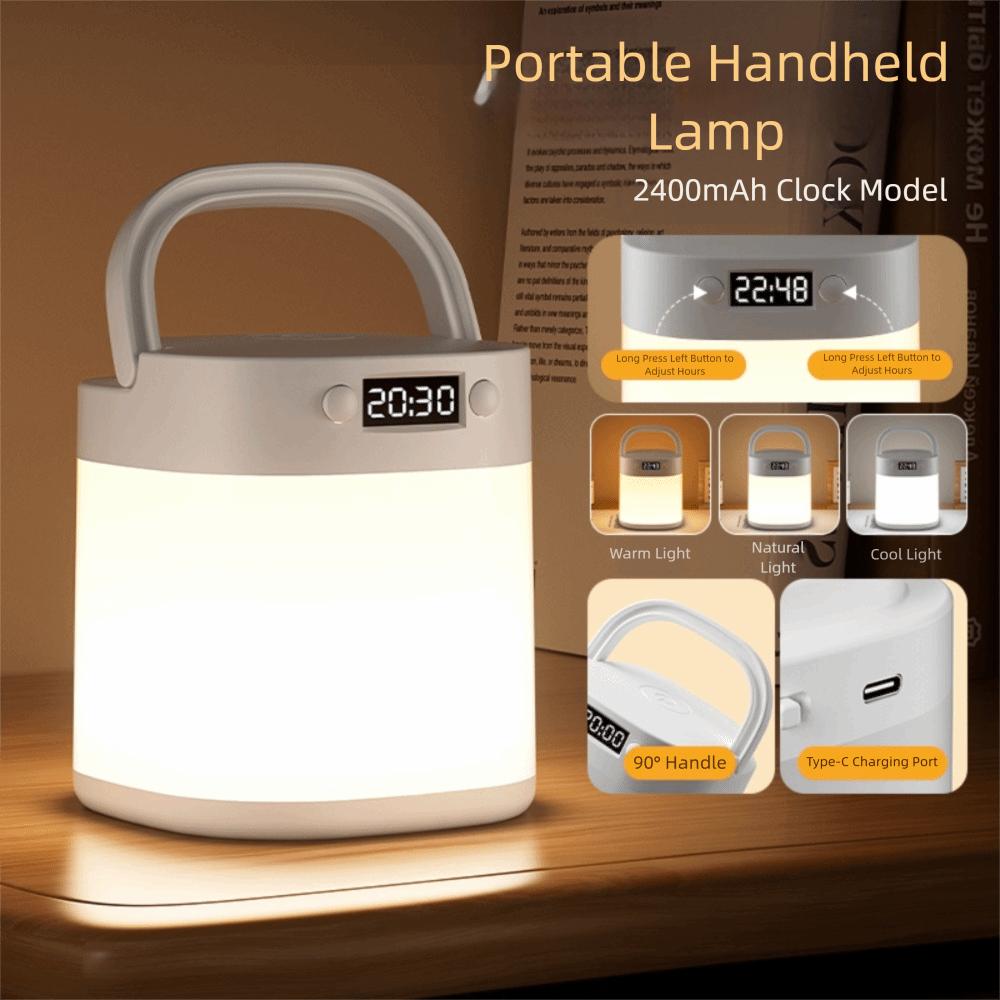 Dimmable Bedside Lamp Rechargeable Reading Table Lamp Durable Sleep Light  Children's Bedroom