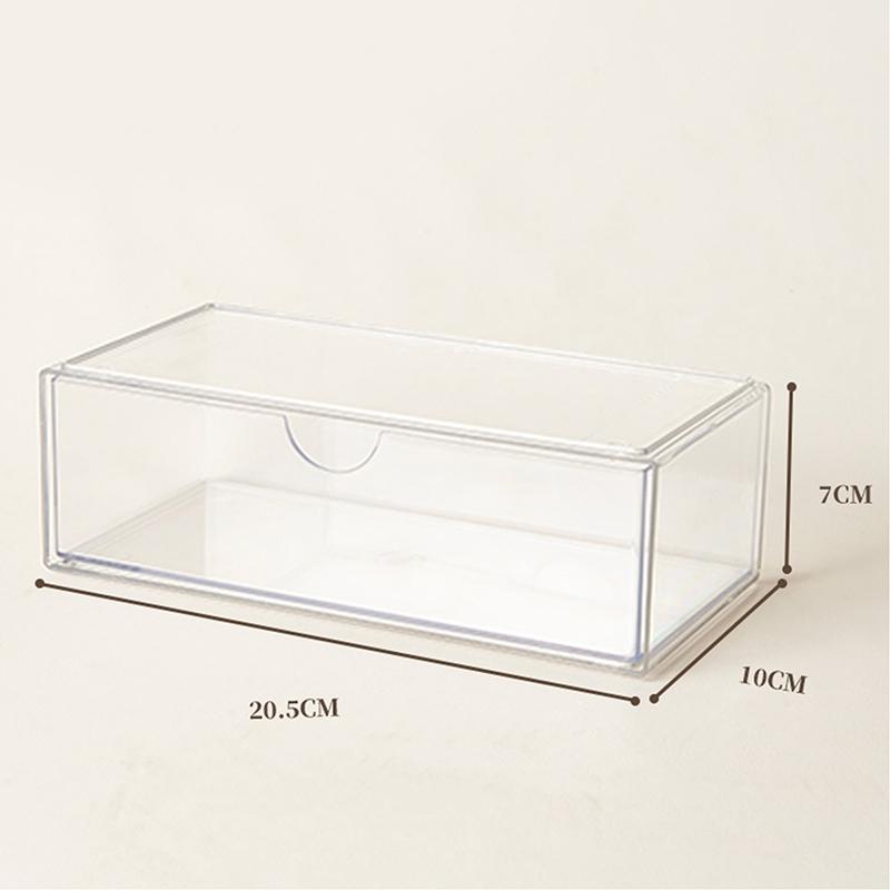 Ящик для хранения зеркального шкафа, стойка для хранения косметики и помады, организация рабочего стола в ванной, многослойный ящик для хранения с выдвижными ящиками