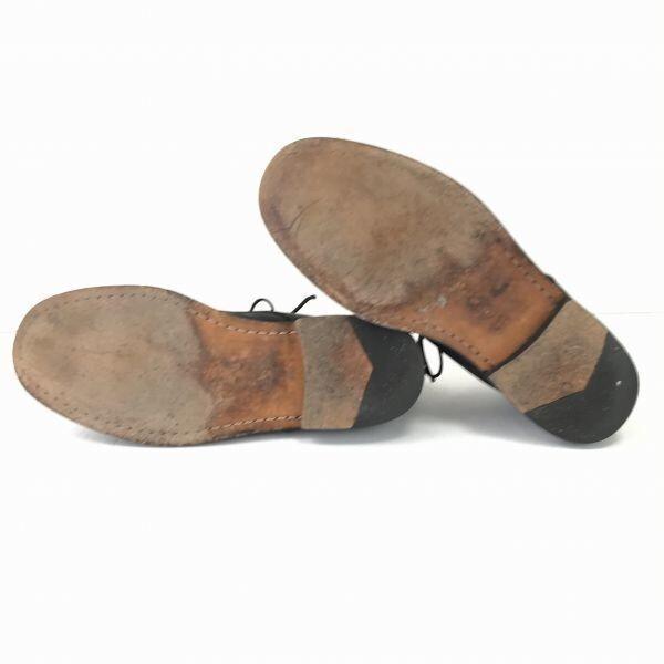 CAMINANDO × Journal Standard Кожаные ботинки чукка Черные 26.0см Рант Goodyear(ИСПОЛЬЗОВАЛ)