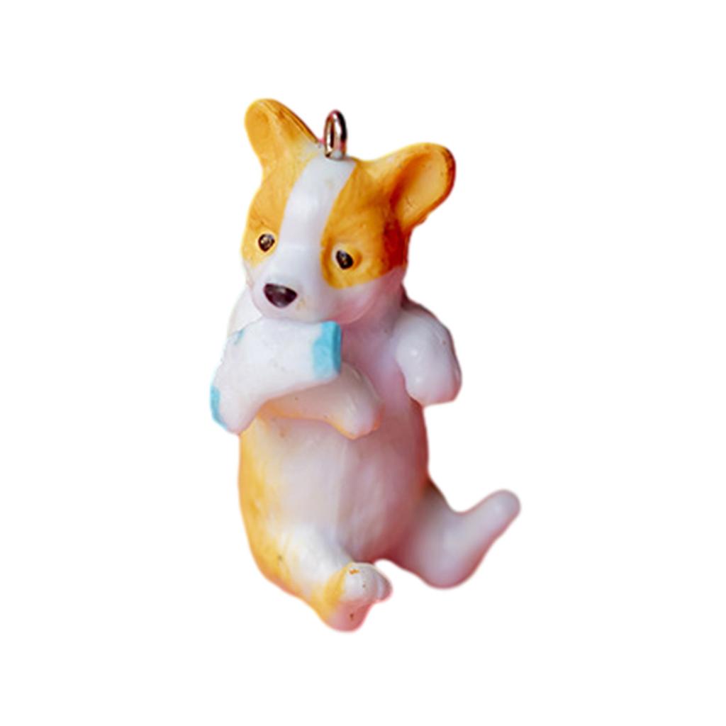 Собачьи украшения Шарм Ручная работа Аксессуары для украшений Подвеска в виде собаки ПВХ материал Подвеска в виде животного для серег Изготовление ювелирных изделий