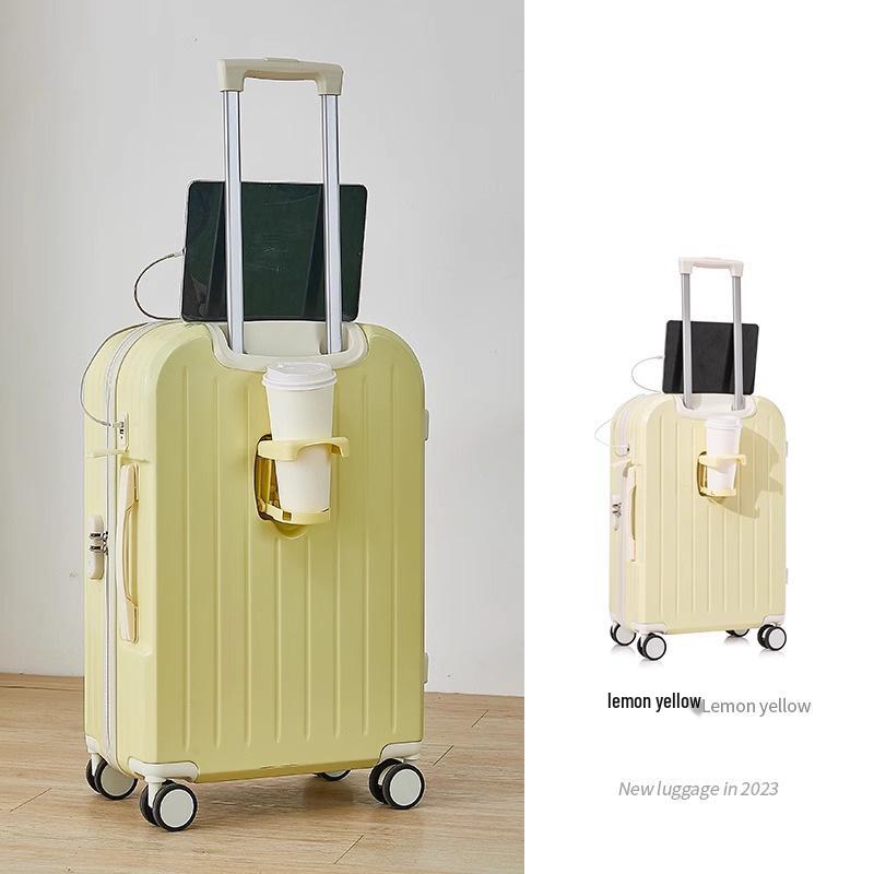 20-дюймовый чемодан ручной клади с универсальными колесами, перезаряжаемый, для мужчин, женщин и студентов